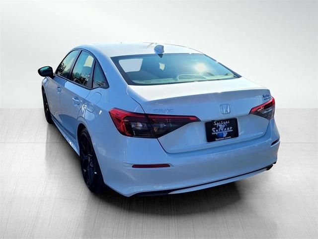 Photo of 2023 Platinum White Pearl Honda Civic