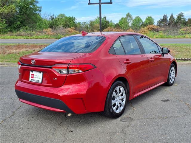 Photo of 2021 Barcelona Red Metallic Toyota Corolla
