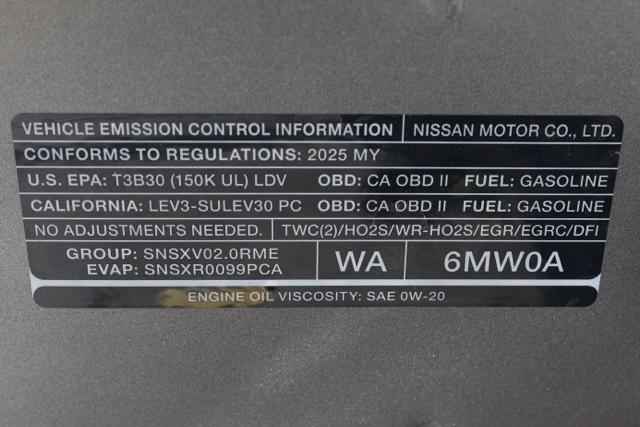 Photo of 2025 Gun Metallic Nissan Sentra