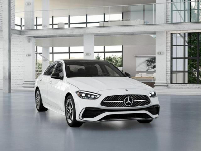 Photo of 2025 Polar White Mercedes-Benz C-Class