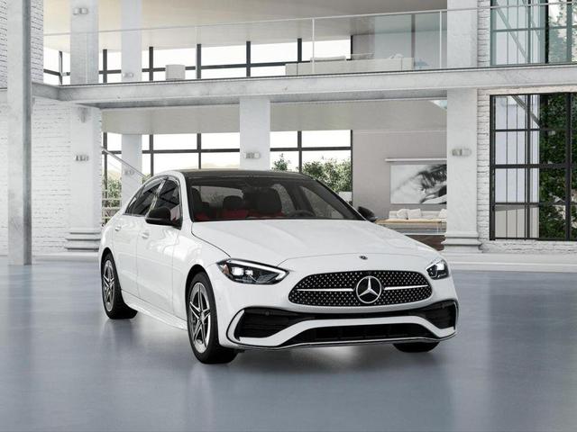 Photo of 2025 Polar White Mercedes-Benz C-Class