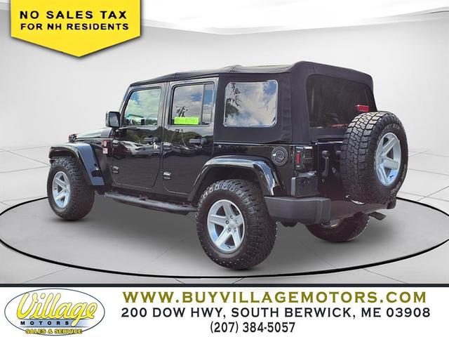 Photo of 2016 Black Clearcoat Jeep Wrangler Unlimited