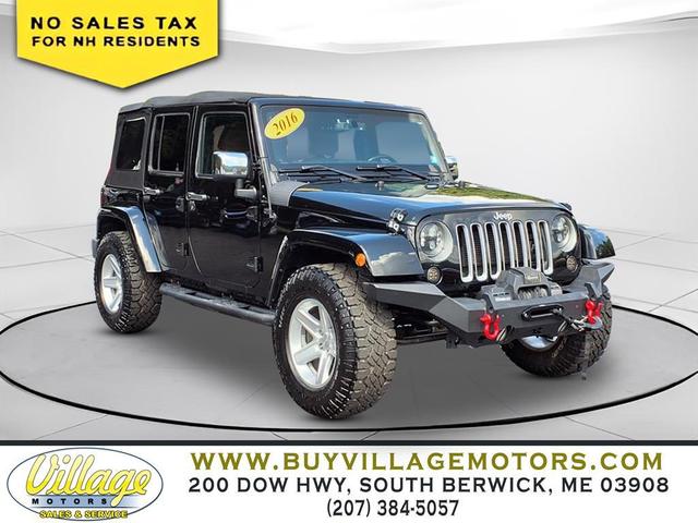 Photo of 2016 Black Clearcoat Jeep Wrangler Unlimited