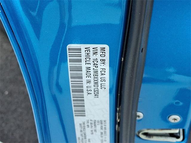 Photo of 2021 Hydro Blue Pearlcoat Jeep Cherokee