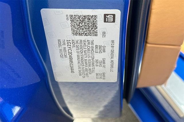 Photo of 2021 Elkhart Lake Blue Metallic Chevrolet Corvette