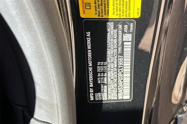Photo of 2023 Black Sapphire Metallic BMW 430