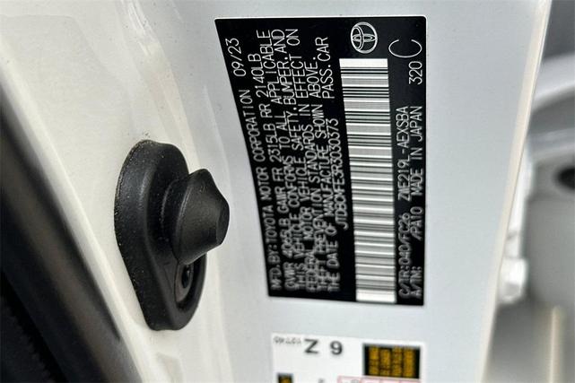 Photo of 2024 White Toyota Corolla Hybrid