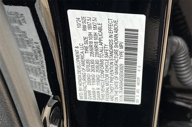 Photo of 2025 Crystal Black Pearl Honda CR-V Hybrid