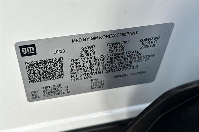 Photo of 2024 Summit White Chevrolet Trailblazer