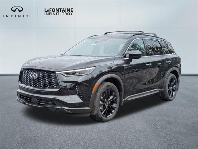 Photo of 2025 Diamond Black INFINITI QX60