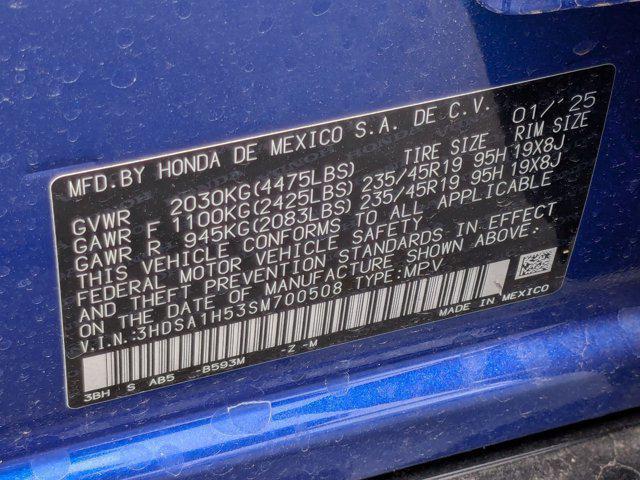 Photo of 2025 Adriatic Blue Sea Metallic Acura ADX