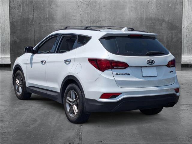 Photo of 2018 Pearl White Hyundai Santa Fe Sport
