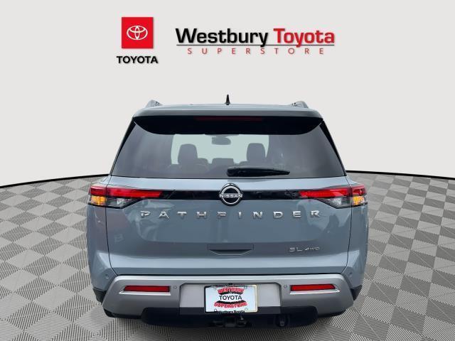 Photo of 2022 Solid Gray/Super Black Nissan Pathfinder