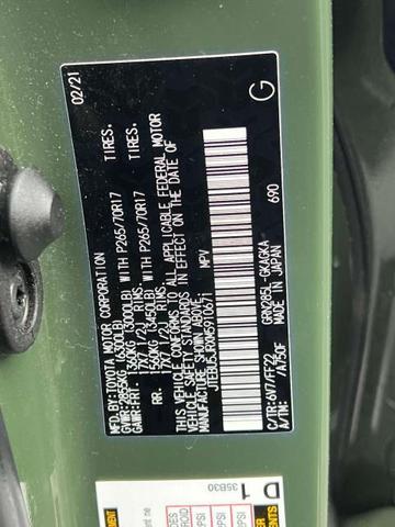 Photo of 2021 Army Green Toyota 4Runner