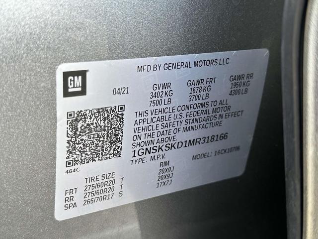 Photo of 2021 Satin Steel Metallic Chevrolet Tahoe
