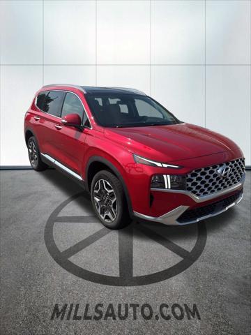 Photo of 2022 Calypso Red Hyundai SANTA FE