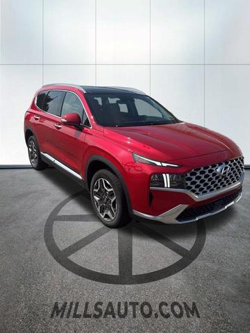 Photo of 2022 Calypso Red Hyundai SANTA FE