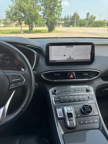 Photo of 2022 Calypso Red Hyundai SANTA FE