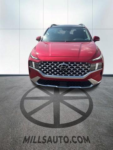 Photo of 2022 Calypso Red Hyundai SANTA FE