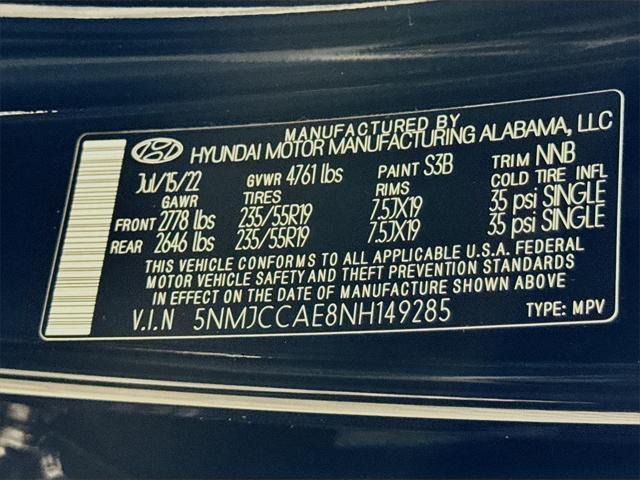 Photo of 2022 Phantom Black Hyundai TUCSON