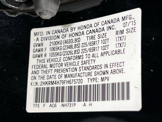 Photo of 2015 Black Honda CR-V