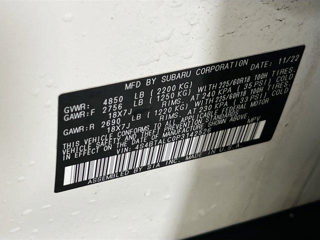 Photo of 2023 Crystal White Pearl Subaru Outback