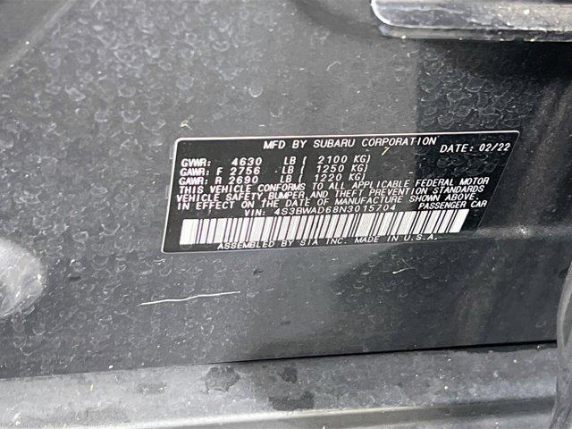 Photo of 2022 Magnetite Gray Metallic Subaru Legacy