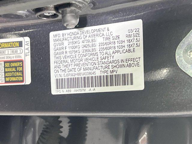 Photo of 2022 Modern Steel Metallic Honda CR-V