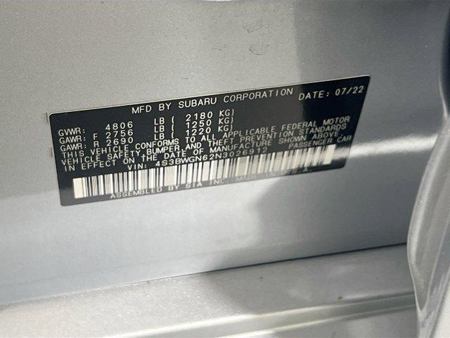 Photo of 2022 Ice Silver Metallic Subaru Legacy