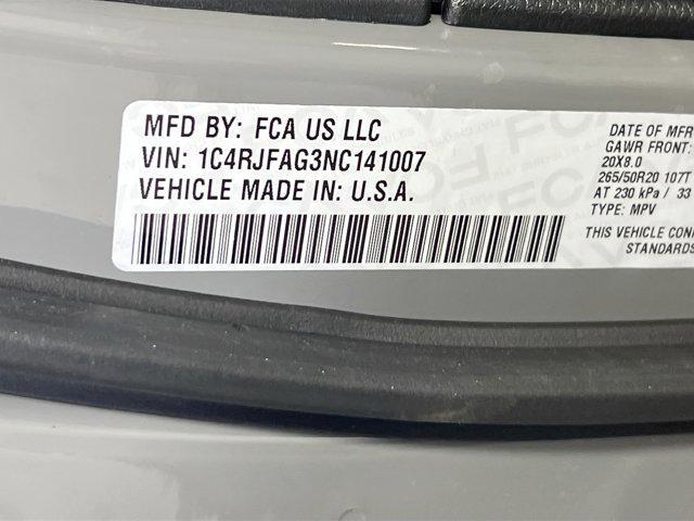 Photo of 2022 Sting-Gray Clearcoat Jeep Grand Cherokee