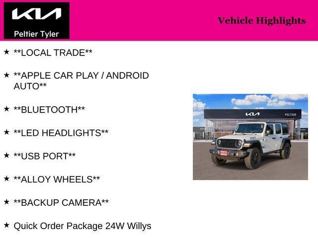 Photo of 2024 Bright White Clearcoat Jeep Wrangler