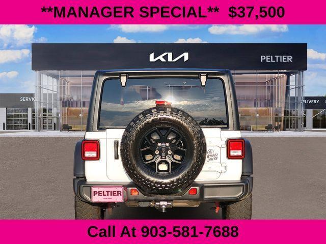 Photo of 2024 Bright White Clearcoat Jeep Wrangler