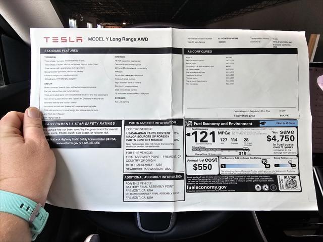Photo of 2020 Pure White Tesla Model Y