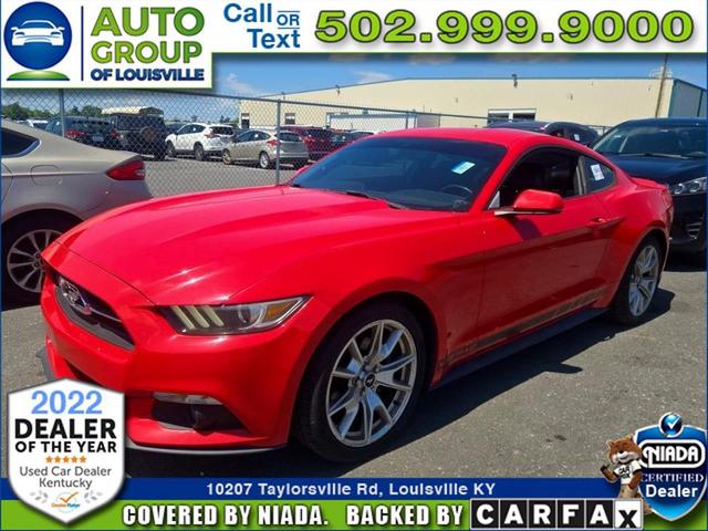 Photo of 2015 Race Red Ford Mustang