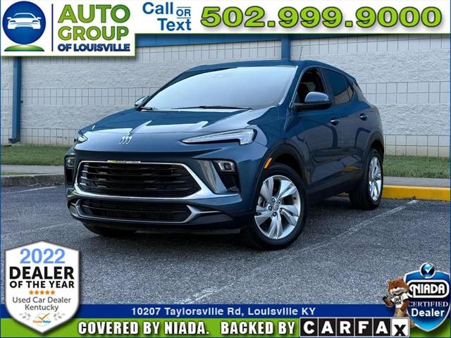 Photo of 2024 Ocean Blue Metallic Buick Encore GX