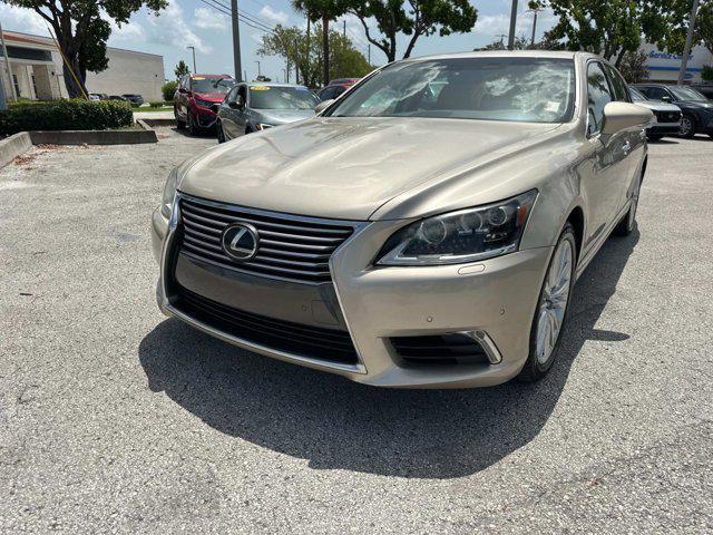 Photo of 2013 Satin Cashmere Metallic Lexus LS 460