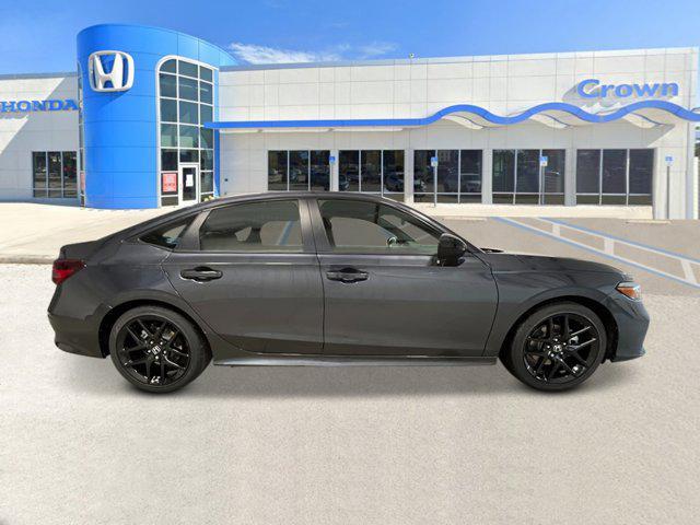 Photo of 2025 Meteorite Gray Metallic Honda Civic Hybrid
