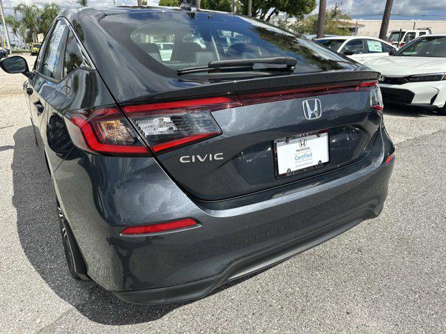 Photo of 2023 Meteorite Gray Metallic Honda Civic