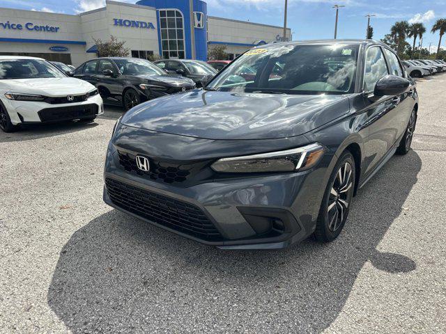Photo of 2023 Meteorite Gray Metallic Honda Civic