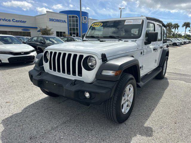 Photo of 2023 Bright White Clearcoat Jeep Wrangler
