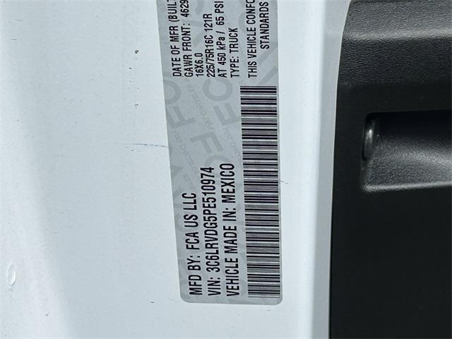 Photo of 2023 Bright White Clearcoat RAM ProMaster 2500
