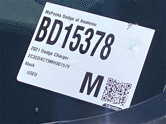 Photo of 2021 Pitch Black Clearcoat Dodge Charger