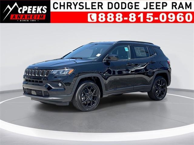 Photo of 2025 Diamond Black Crystal Pearlcoat Jeep Compass