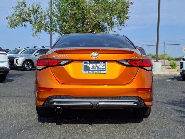 Photo of 2023 Orange Nissan Sentra