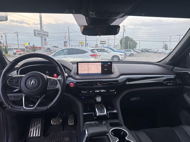Photo of 2022 Liquid Carbon Metallic Acura MDX