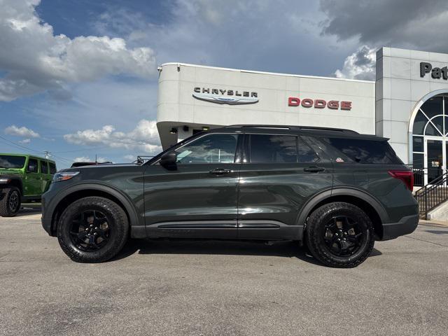 Photo of 2022 Forged Green Metallic Ford Explorer