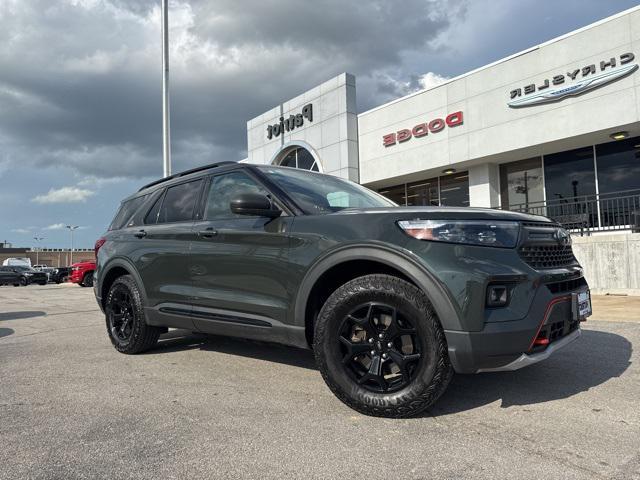 Photo of 2022 Forged Green Metallic Ford Explorer