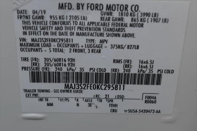 Photo of 2019 Diamond White Ford EcoSport