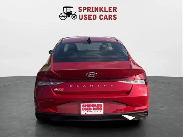 Photo of 2023 Red Hyundai ELANTRA