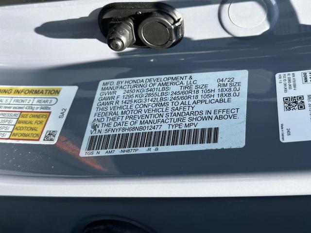 Photo of 2022 Sonic Gray Pearl Honda Passport
